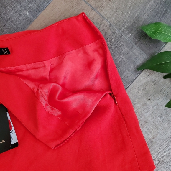 Massimo Butti Tomato Red Skirt 4 - Picture 3 of 6